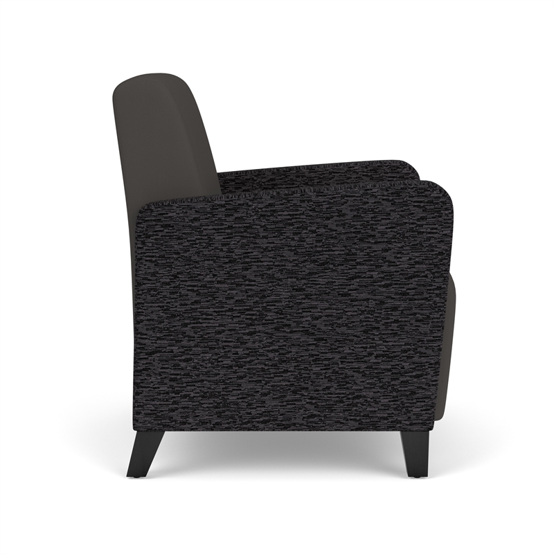 Lesro Ravenna Lounge Reception Guest Chair in Gray