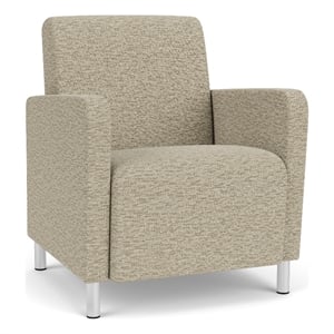Lesro Ravenna Lounge Reception Guest Chair in Beige