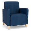 Lesro Ravenna Lounge Reception Guest Chair in Blue