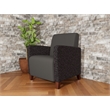Lesro Ravenna Lounge Reception Guest Chair in Gray