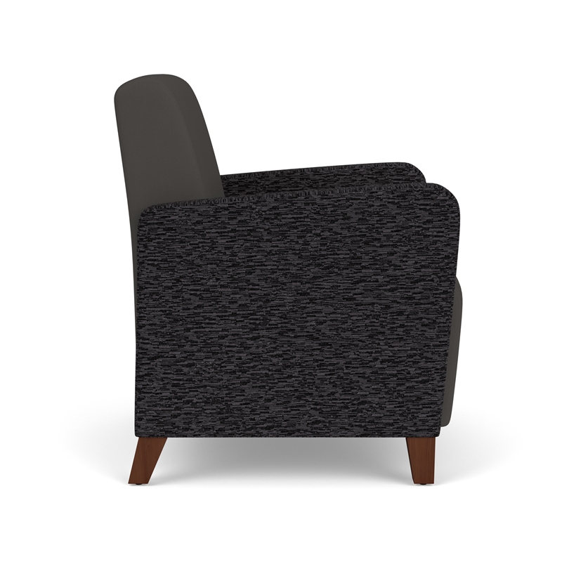 Lesro Ravenna Lounge Reception Guest Chair in Gray