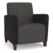 Lesro Ravenna Lounge Reception Guest Chair in Gray