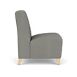 Lesro Ravenna Lounge Reception Armless Guest Chair in Teal