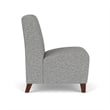 Lesro Ravenna Lounge Reception Armless Guest Chair in Teal