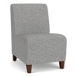 Lesro Ravenna Lounge Reception Armless Guest Chair in Teal