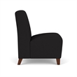Lesro Ravenna Lounge Reception Armless Guest Chair in Blue