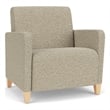 Lesro Ravenna Lounge Reception Wide Guest Chair in Beige