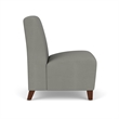 Lesro Ravenna Lounge Reception Armless Guest Chair in Gray