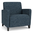 Lesro Ravenna Lounge Reception Wide Guest Chair in Blue