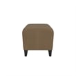 Lesro Ravenna Lounge Reception Loveseat Bench in Brown