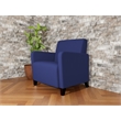 Lesro Ravenna Lounge Reception Wide Guest Chair in Blue
