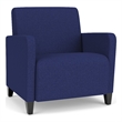 Lesro Ravenna Lounge Reception Wide Guest Chair in Blue