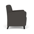 Lesro Ravenna Lounge Reception Wide Guest Chair in Gray