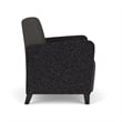 Lesro Ravenna Lounge Reception Wide Guest Chair in Gray
