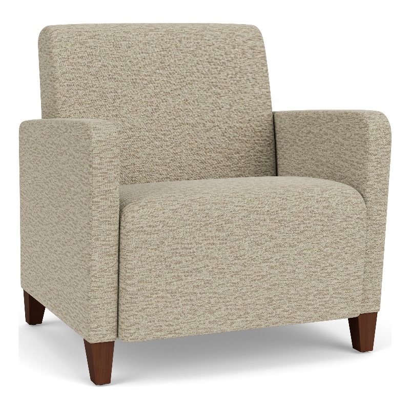 Lesro Ravenna Lounge Reception Wide Guest Chair in Beige