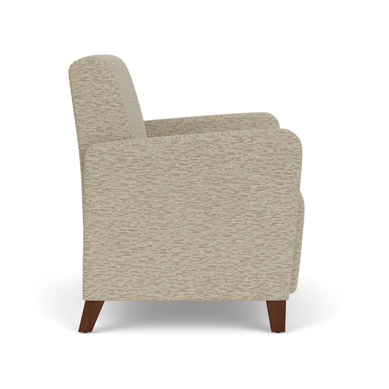 Lesro Ravenna Lounge Reception Wide Guest Chair in Beige