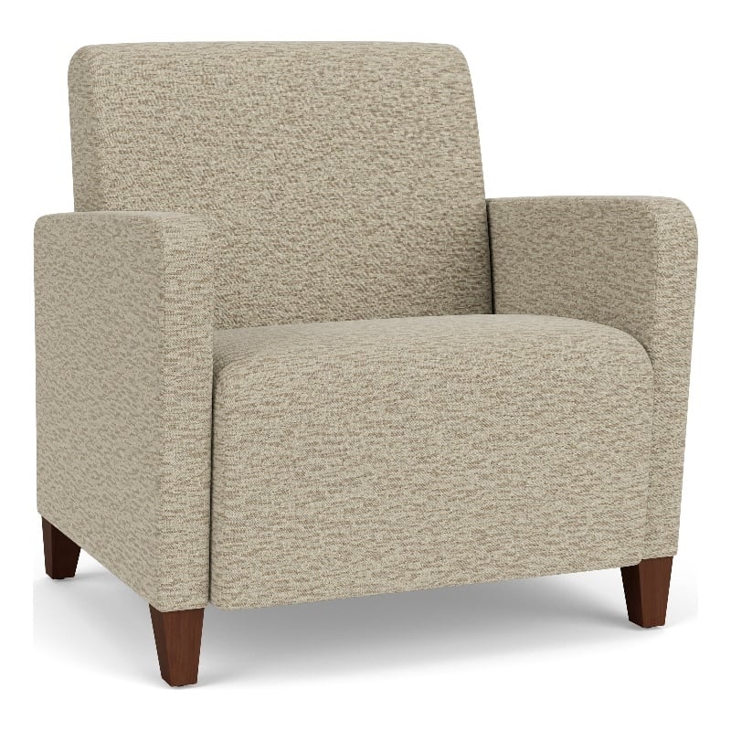 Lesro Ravenna Lounge Reception Wide Guest Chair in Beige