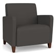 Lesro Ravenna Lounge Reception Wide Guest Chair in Gray