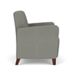 Lesro Ravenna Lounge Reception Wide Guest Chair in Gray