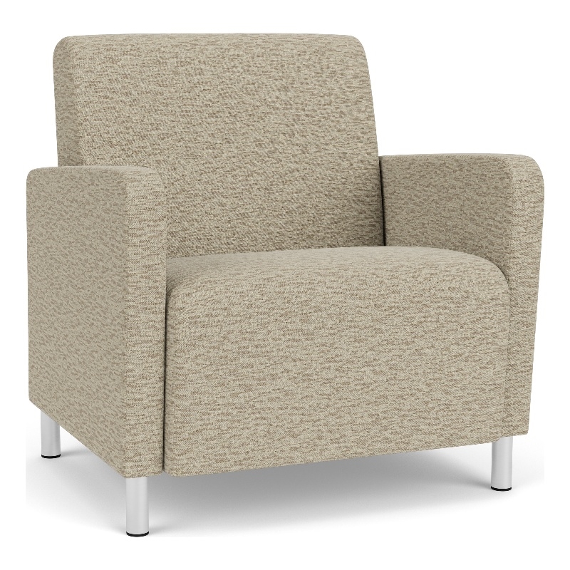 Lesro Ravenna Lounge Reception Wide Guest Chair in Beige