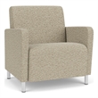 Lesro Ravenna Lounge Reception Wide Guest Chair in Beige
