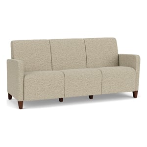 Lesro Ravenna Lounge Reception 3 Seat Tandem Seating No Center Arms in Beige