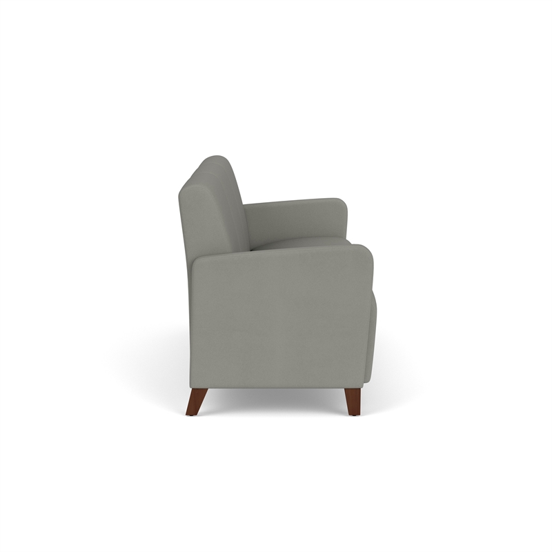 Lesro Ravenna Lounge Reception 3 Seat Tandem Seating No Center Arms in Gray