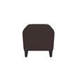 Lesro Ravenna Lounge Reception Loveseat Bench in Brown