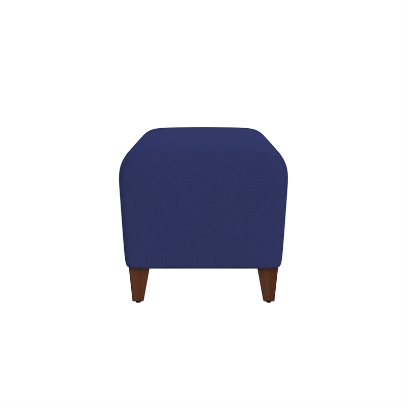 Lesro Ravenna Lounge Reception Loveseat Bench in Blue