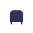 Lesro Ravenna Lounge Reception Loveseat Bench in Blue