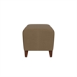 Lesro Ravenna Lounge Reception Loveseat Bench in Brown