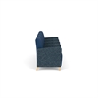 Lesro Ravenna Lounge Reception 4 Seat Tandem Seating in Blue