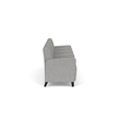 Lesro Ravenna Lounge Reception 4 Seat Tandem Seating in Gray