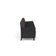 Lesro Ravenna Lounge Reception 4 Seat Tandem Seating in Gray