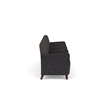 Lesro Ravenna Lounge Reception 4 Seat Tandem Seating in Gray