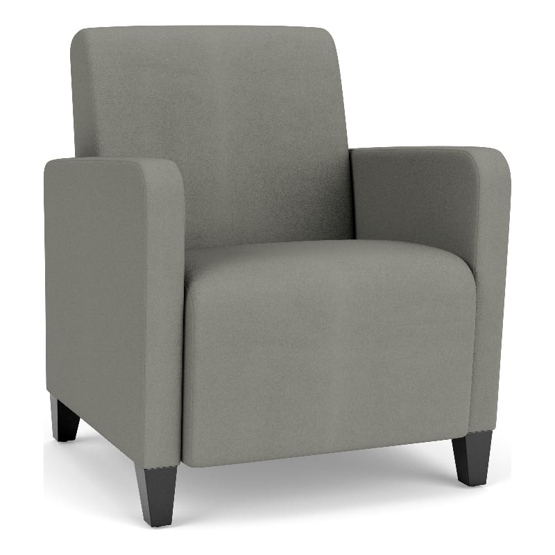 Lesro Ravenna Lounge Reception Guest Chair in Gray