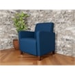 Lesro Ravenna Lounge Reception Guest Chair in Blue