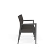 Lesro Brooklyn Waiting Reception 3 Seat Tandem Seating No Center Arms in Gray