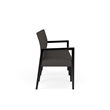 Lesro Brooklyn Waiting Reception 3 Seat Tandem Seating No Center Arms in Gray
