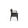 Lesro Brooklyn Waiting Reception 4 Seat Tandem Seating No Center Arms in Gray