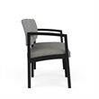 Lesro Industries Steel Waiting Reception 2 Seat Sofa Steel Frame in Gray