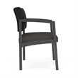 Lesro Industries Steel Waiting Reception Guest Chair Steel Frame in Gray
