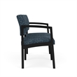 Lesro Industries Steel Waiting Reception 2 Seat Sofa Steel Frame in Blue