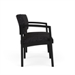 Lesro Industries Steel Waiting Reception 2 Seat Sofa Steel Frame in Black