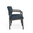 Lesro Industries Steel Waiting Reception 2 Seat Sofa Steel Frame in Blue