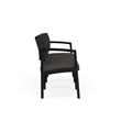 Lesro Industries Steel Waiting Reception 3 Seat Sofa Steel Frame in Gray