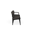 Lesro Industries Steel Waiting Reception 4 Seat Sofa Steel Frame in Gray