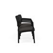 Lesro Industries Steel Reception 2 Chairs With Center Table  in Gray