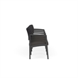 Lesro Industries Steel Waiting Reception 4 Seat Tandem Seating in Gray