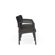 Lesro Industries Steel Reception 2 Chairs With Center Table in Gray